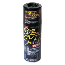 Полироль универсальный для кожи, резины, пластмассы Soft99 Leather & Tire Wax, 420мл