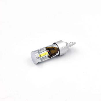 ST70-0001W, Лампа светодиодная "Светофор", цоколь W21W, 1 конт., 6 светодиодов CREE 5W