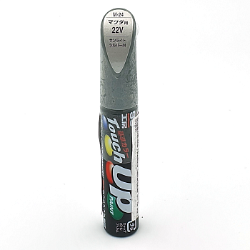 M24, Краска для ремонта сколов и царапин Soft99 TOUCH UP PAINT 22V, флакон с кисточкой, 12 мл