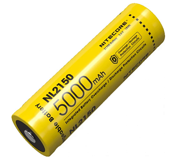 Аккумулятор NITECORE NL2150 21700 3.6v 5000mAh 8A