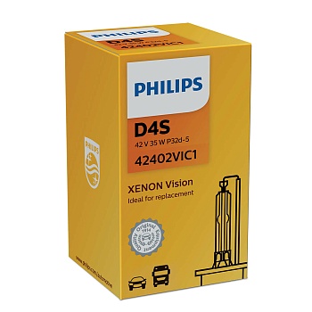 Лампа ксенон D4S Philips Xenon Vision 4600K