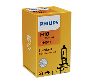 Автолампа галогенная Philips H10 12V 45W