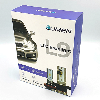 Комплект светодиодных ламп Lumen L9 HIR2, 6500K