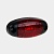 Габаритный светодиодный фонарь Fristom FT-025 C LED  красный, 12-36V, провод 0.5м C сечением провода 2 х 0.75 мм2 , без кронштейна