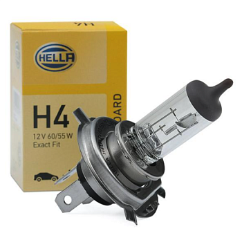 Лампа Hella H4, 12V, 60/55W