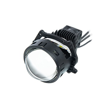 Модули MTF Light линзованные Bi-LED серия WideBeam, 12В, 53Вт, 6000К, 3", 2шт.