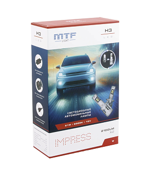 Светодиодные лампы MTF Light серия IMPRESS H3 21W 2100LM