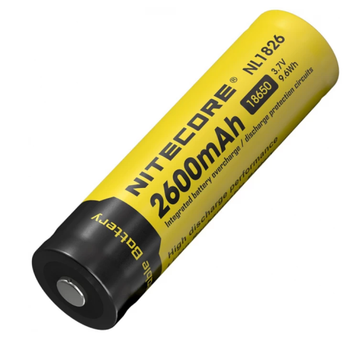 Аккумулятор NITECORE NL1826 18650 LI-ION 3.7v 2600mA