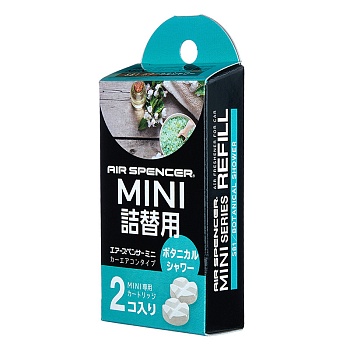 Запасной элемент для ароматизатора MINI REFILL - BOTANICAL SHOWER