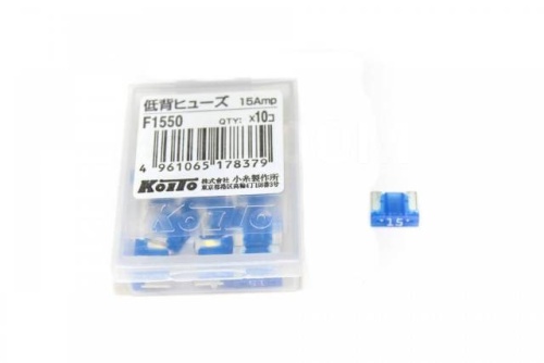 F1550, Предохранитель Koito Micro 15А, 1шт.