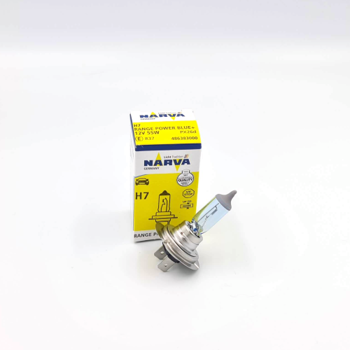 486383000, Лампа Narva H7 RangePowerBlue+ 12V 55W