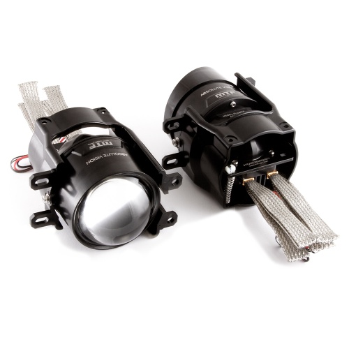 Светодиодные ПТФ линзы MTF Light серия ABSOLUTE VISION, 12В, птф/дальний 32/44Вт, 5500К, Toyota