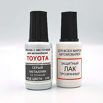 1H4-TOY, Краска карандаш Toyota 1H4 для подкраски сколов 20мл + лак