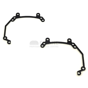 Ram-018, Переходные рамки CryLine для Toyota / Nissan / Mazda / Lexus /Mitsubishi /Subaru/ Suzuki  под линзы Hella 3r/5r, Би-Лед