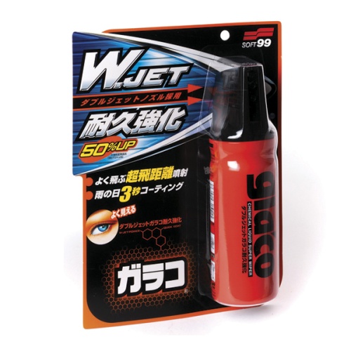 Антидождь Glaco "W" Jet Strong для стекол, 180 мл