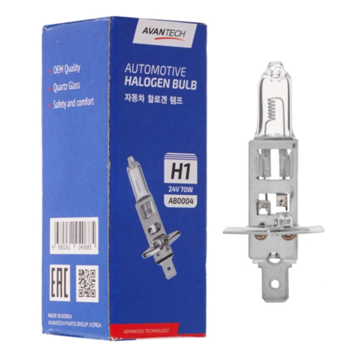 Автолампа Avantech H1 24V 70W