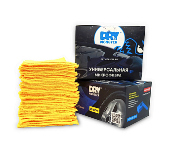 DM1013 microfaber, Микрофибра универсальная Dry Monster. Размер 10х13 см.