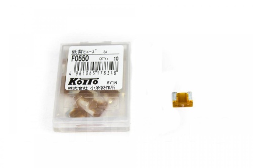 F0550, Предохранитель Koito Micro 5А, 1шт.