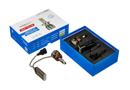 Лампа светодиодная LED Avantech H8 12V 45W, 3000К