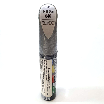 T11, Краска для ремонта сколов и царапин Soft99 TOUCH UP PAINT 046 флакон с кисточкой, 12 мл