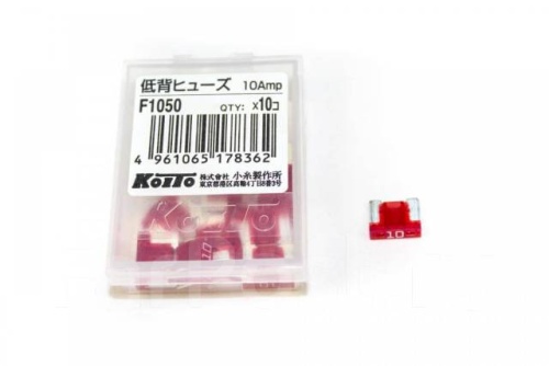 F1050, Предохранитель Koito Micro 10А, 1шт.