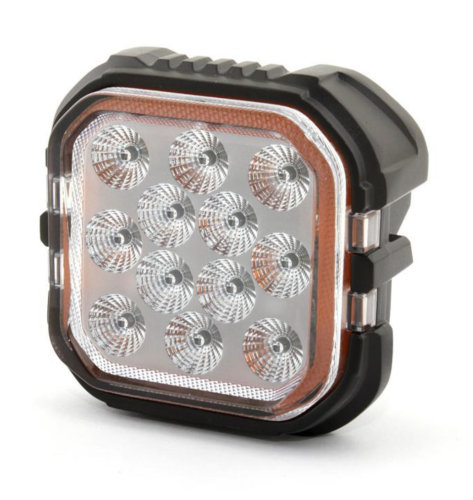 Светодиодный прожектор MTF LIGHT двухрежимный, серия POD LIGHT, 12-24В, 60Вт, 4500лм, 6000К, шт.