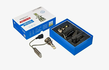Лампа светодиодная LED Avantech HB3 12V 45W, 6500К 4500lm (комплект 2 шт.)