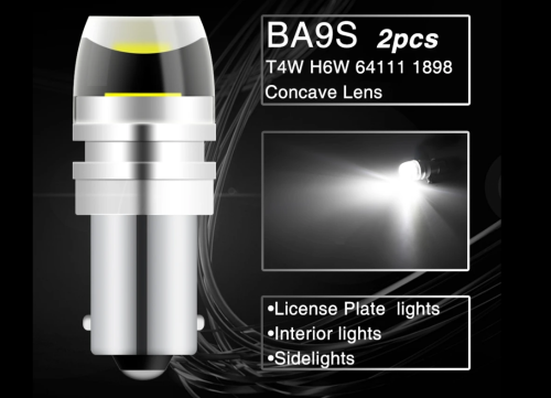 Лампа светодиодная Ba9s (T4W), 300lm, 1.5W