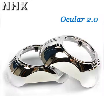 Маска (бленда) для линз Ocular 2.0, серебряная, NHK