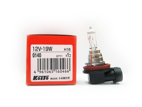 Лампа галогенная Koito H16 19W