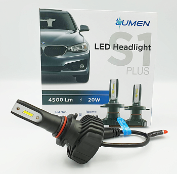 Комплект светодиодных ламп Lumen S1 Plus 9005, Crystal White